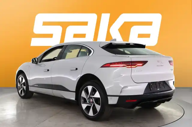 Valkoinen Maastoauto, Jaguar I-PACE – VAR-68614