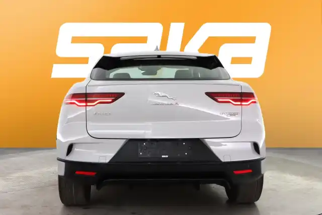 Valkoinen Maastoauto, Jaguar I-PACE – VAR-68614