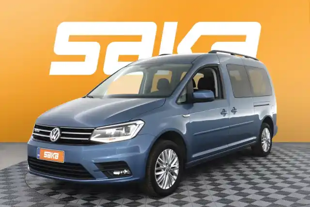 Sininen Tila-auto, Volkswagen Caddy Maxi – VAR-68954
