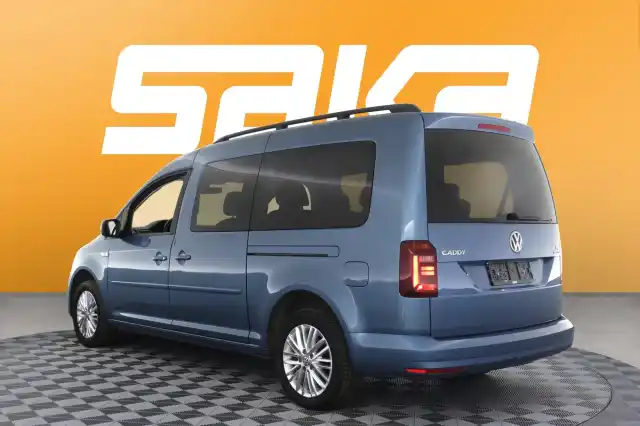 Sininen Tila-auto, Volkswagen Caddy Maxi – VAR-68954