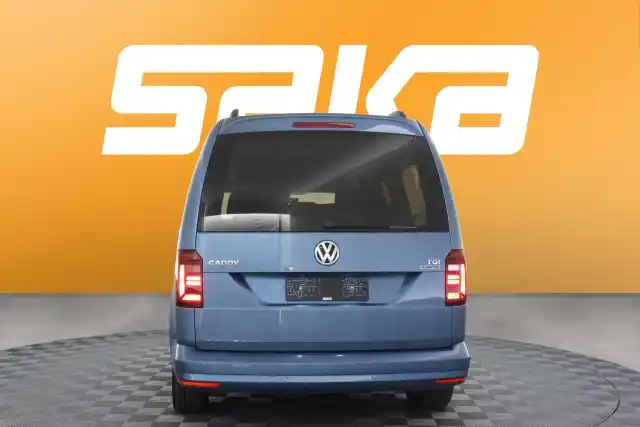 Sininen Tila-auto, Volkswagen Caddy Maxi – VAR-68954