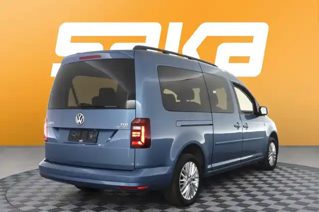 Sininen Tila-auto, Volkswagen Caddy Maxi – VAR-68954