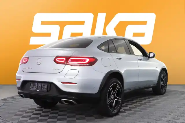 Harmaa Coupe, Mercedes-Benz GLC – VAR-70834