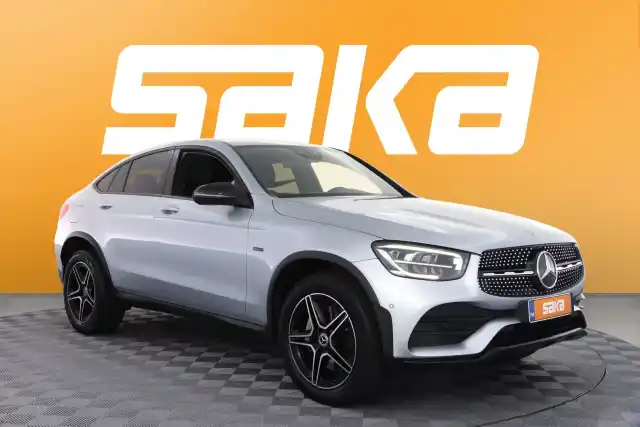 Harmaa Coupe, Mercedes-Benz GLC – VAR-70834