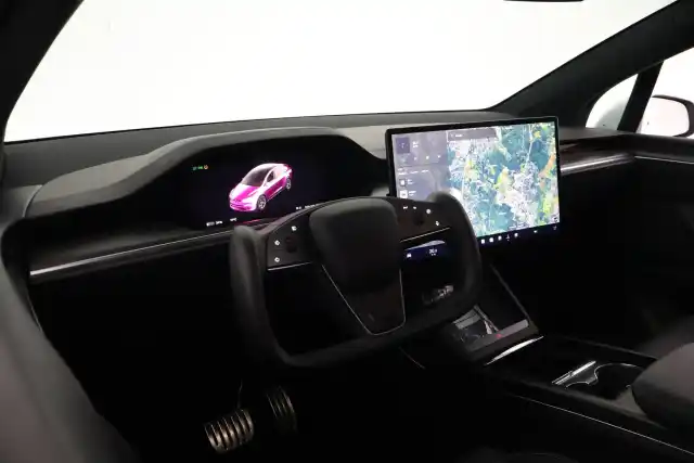 Valkoinen Maastoauto, Tesla Model X – VAR-71707