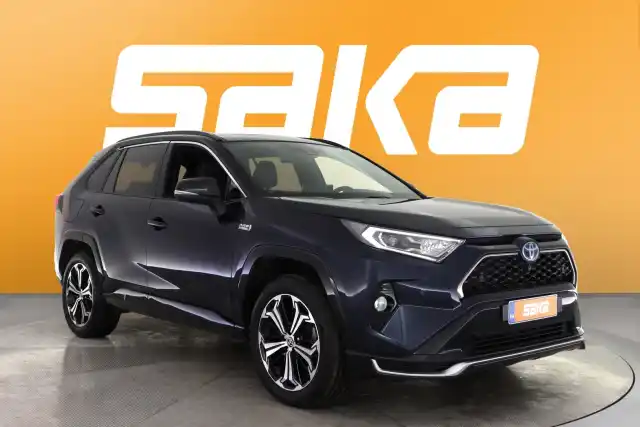 Sininen Maastoauto, Toyota RAV4 Plug-in – VAR-71721