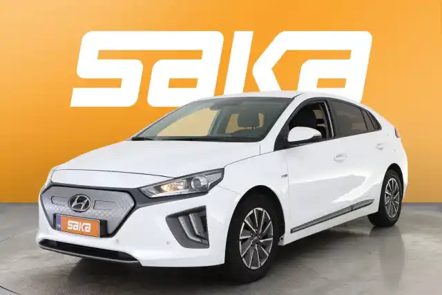 Valkoinen Sedan, Hyundai IONIQ electric – VAR-73297