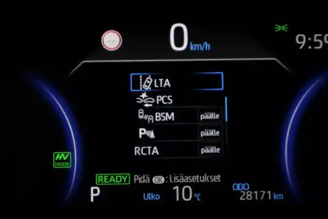 Harmaa Maastoauto, Toyota RAV4 Plug-in – VAR-75656