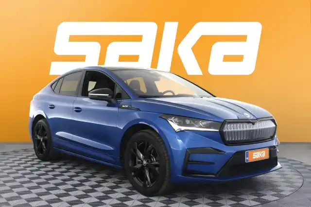 Sininen Coupe, Skoda Enyaq – VAR-75807