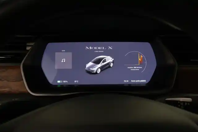 Harmaa Maastoauto, Tesla Model X – VAR-77222