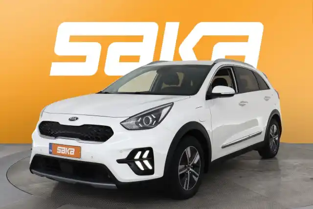 Valkoinen Maastoauto, Kia NIRO – VAR-77499