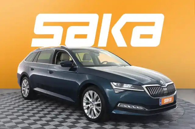 Sininen Farmari, Skoda Superb – VAR-77747
