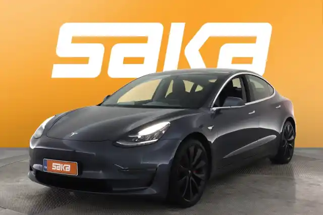 Harmaa Sedan, Tesla Model 3 – VAR-79991