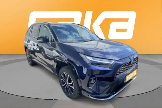 Sininen Maastoauto, Toyota RAV4 Plug-in – VAR-81234