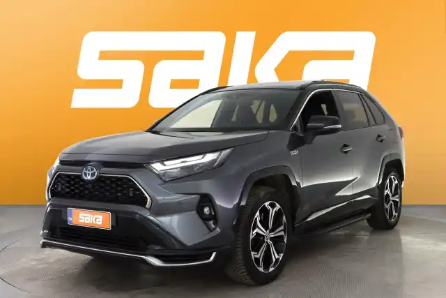 Harmaa Maastoauto, Toyota RAV4 Plug-in – VAR-81456