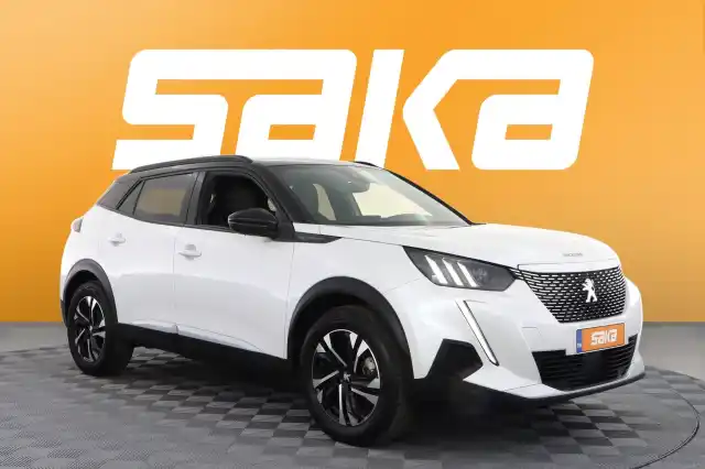 Valkoinen Maastoauto, Peugeot e-2008 – VAR-827990