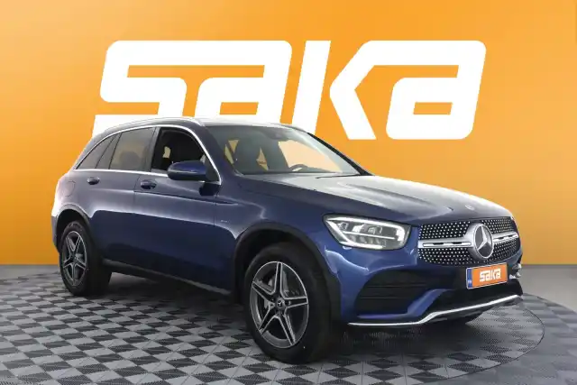 Sininen Maastoauto, Mercedes-Benz GLC – VAR-85517