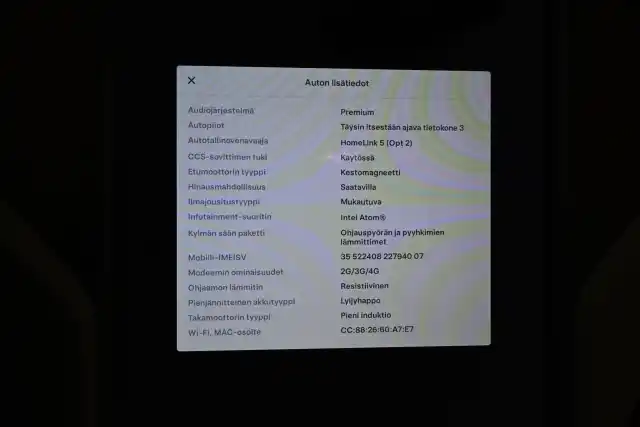 Harmaa Maastoauto, Tesla Model X – VAR-87408