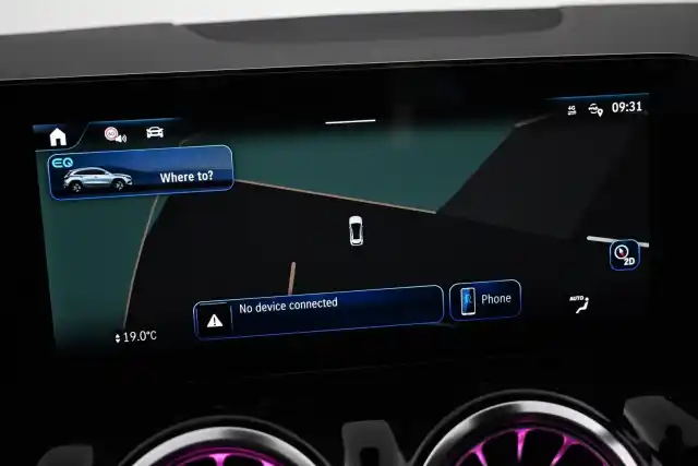 Sininen Maastoauto, Mercedes-Benz EQA – VAR-87456