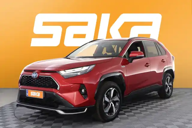 Punainen Maastoauto, Toyota RAV4 Plug-in – VAR-89037