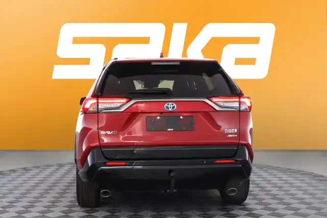 Punainen Maastoauto, Toyota RAV4 Plug-in – VAR-89037