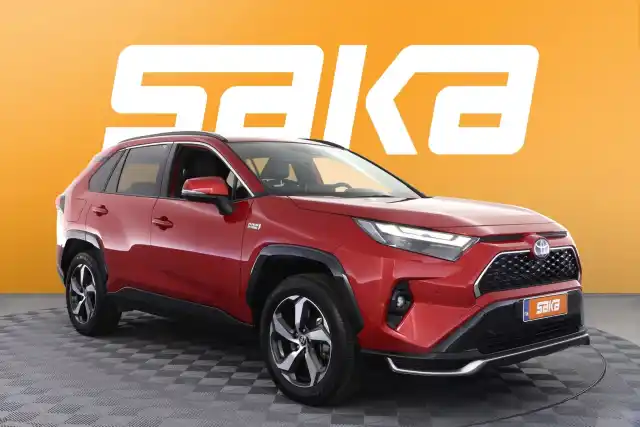 Punainen Maastoauto, Toyota RAV4 Plug-in – VAR-89037