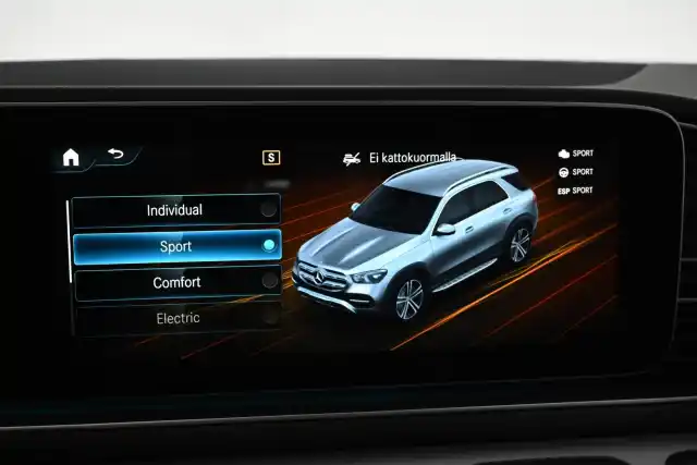 Harmaa Maastoauto, Mercedes-Benz GLE – VAR-89382