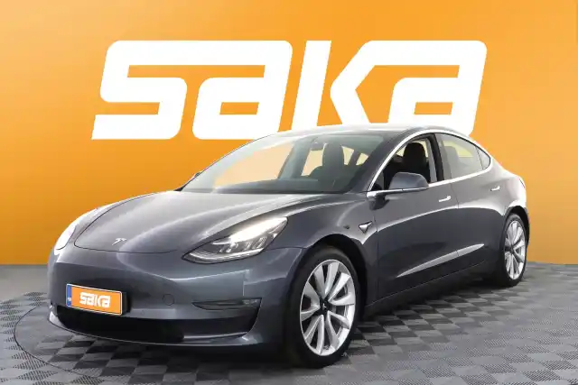 Harmaa Sedan, Tesla Model 3 – VAR-93660
