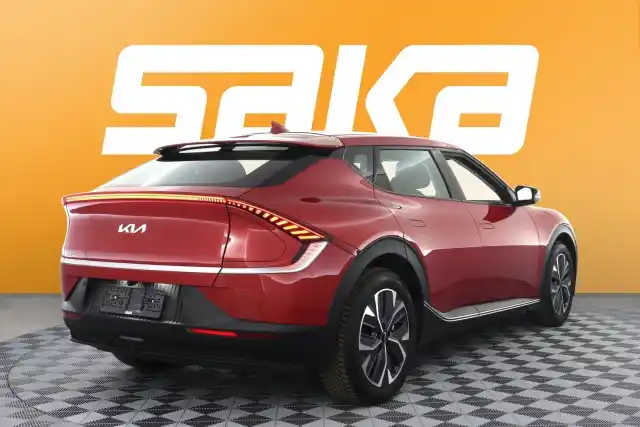 Punainen Maastoauto, Kia EV6 – VAR-94738