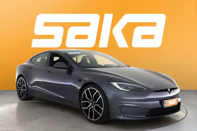 Harmaa Sedan, Tesla Model S – VAR-96012