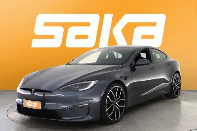 Harmaa Sedan, Tesla Model S – VAR-96012