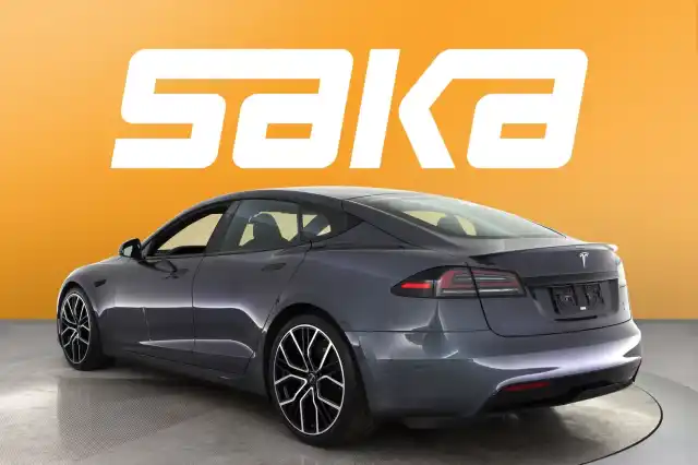 Harmaa Sedan, Tesla Model S – VAR-96012