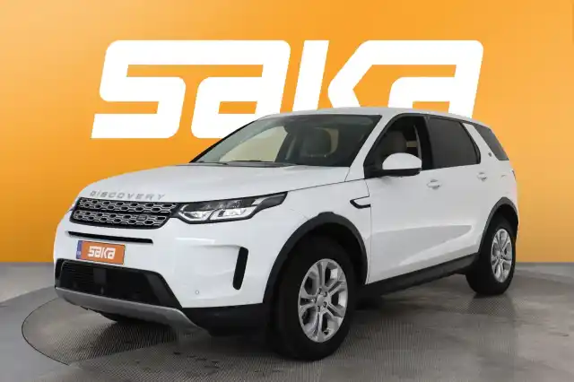 Valkoinen Maastoauto, Land Rover Discovery Sport – VAR-99573