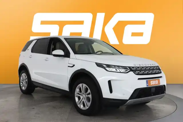 Valkoinen Maastoauto, Land Rover Discovery Sport – VAR-99573