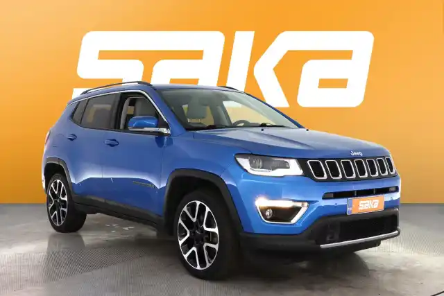 Sininen Maastoauto, Jeep Compass – VAR-R20768