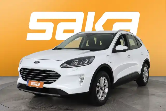 Valkoinen Maastoauto, Ford Kuga – VAR-R40178