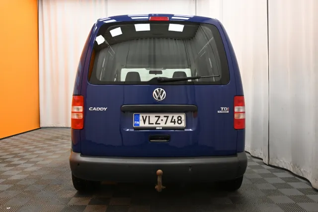Sininen Tila-auto, Volkswagen Caddy – VLZ-748