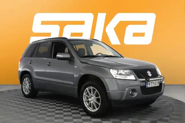 Harmaa Maastoauto, Suzuki Grand Vitara – VTY-519