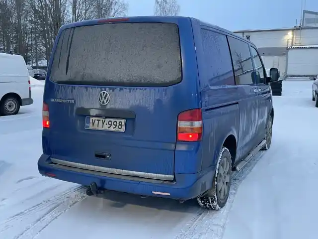 Sininen Pakettiauto, Volkswagen Transporter – VTY-998