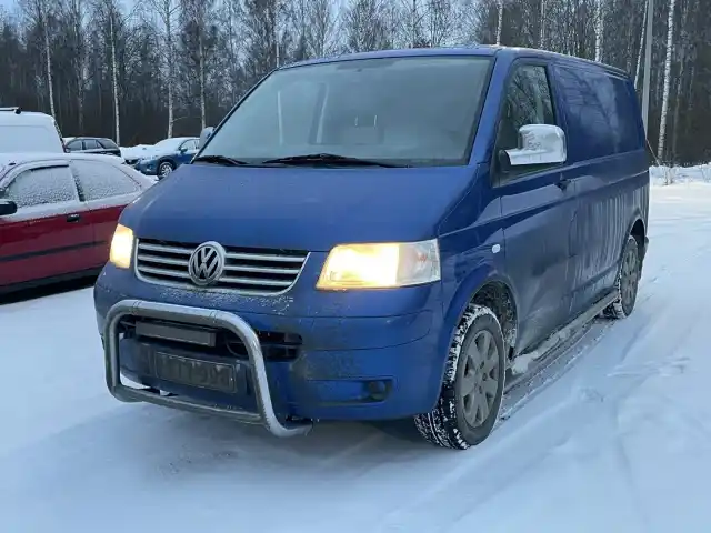 Sininen Pakettiauto, Volkswagen Transporter – VTY-998