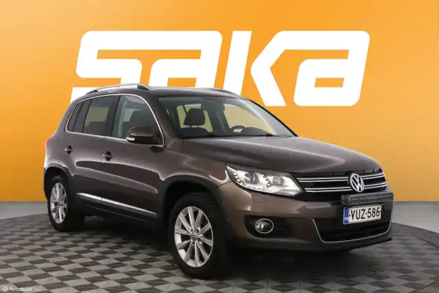 Ruskea Maastoauto, Volkswagen Tiguan – VUZ-586