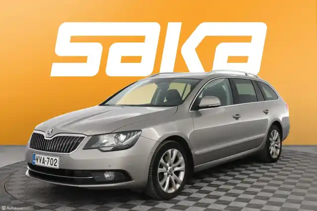 Beige Farmari, Skoda Superb – VVA-702