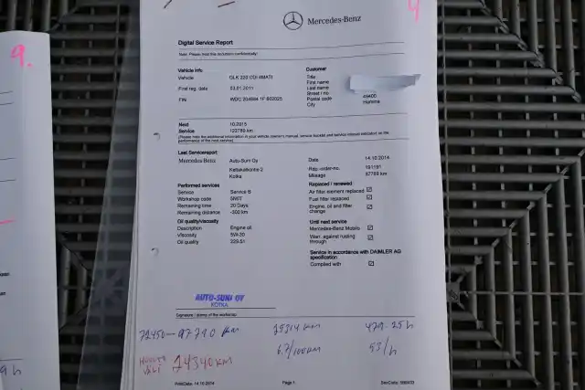Ruskea (beige) Maastoauto, Mercedes-Benz GLK – VVN-424