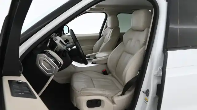 Valkoinen Maastoauto, Land Rover Range Rover Sport – VXL-611