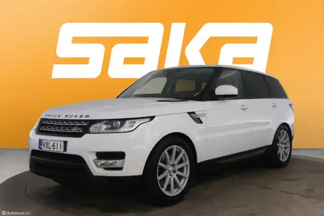 Valkoinen Maastoauto, Land Rover Range Rover Sport – VXL-611