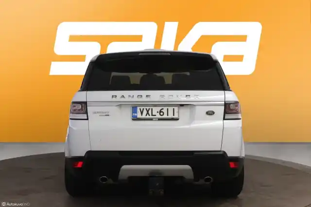 Valkoinen Maastoauto, Land Rover Range Rover Sport – VXL-611