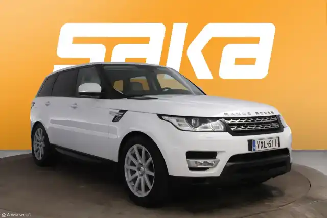 Valkoinen Maastoauto, Land Rover Range Rover Sport – VXL-611