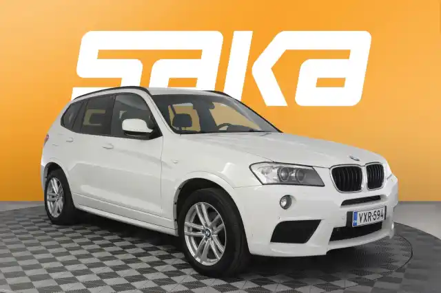 Valkoinen Maastoauto, BMW X3 – VXR-594