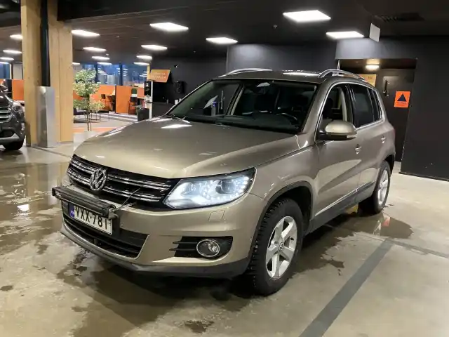 Ruskea (beige) Maastoauto, Volkswagen Tiguan – VXX-781