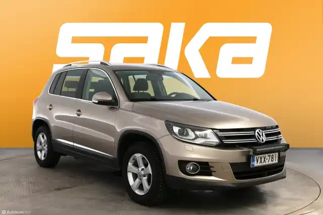 Ruskea (beige) Maastoauto, Volkswagen Tiguan – VXX-781